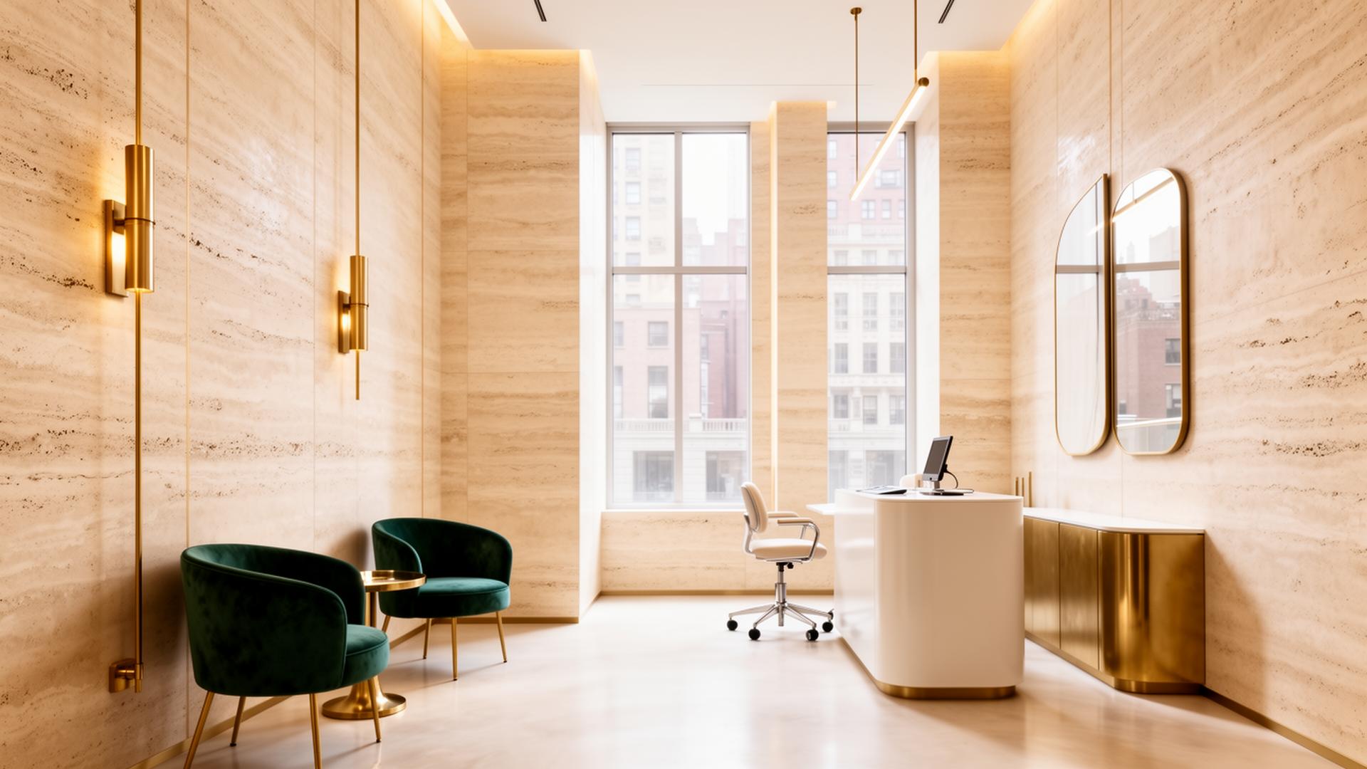 Modern orthodontic treatment room